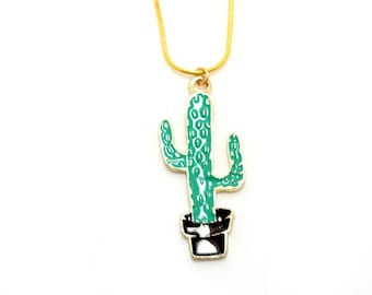 Cactus Necklace