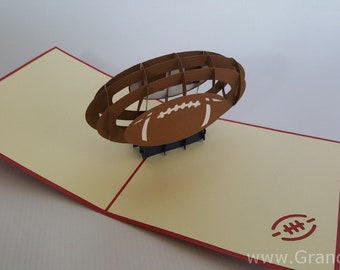 Carte Anniversaire Rugby Etsy
