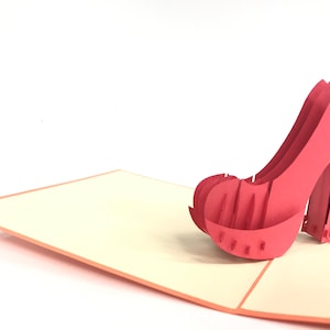 Wysoka piekło Pop Up Kirigiami 3D kart ręcznie uniqe urodziny, ślub, chrzciny, rocznica, dzień ojca, dzień matki,