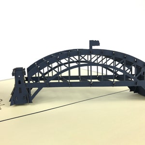 Sydney Harbour pop up Kirigiami karty 3D Handmade UNIQE urodziny, wesele, baby shower, rocznica, dzień ojca, dzień matki, sezonowy