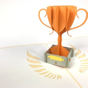 trofeeën Pop-up Kirigiami 3D-kaarten Handgemaakte unieke verjaardag, bruiloft, babyshower, jubileum, vaderdag, Moederdag, seizoensgebonden