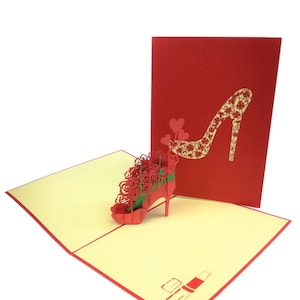 Floral hoge hel Pop Up Kirigiami 3D kaarten handgemaakte uniqe verjaardag, bruiloft, Baby shower, verjaardag, Vaderdag, Moederdag,