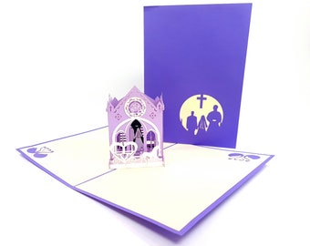 Church Pop up Card - Etsy