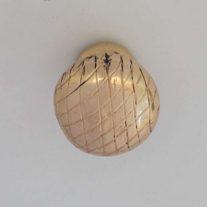 Brass cabinet knobs
