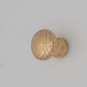 Brass cabinet knobs