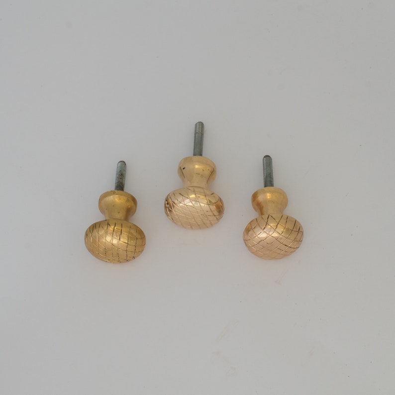 Brass cabinet knobs