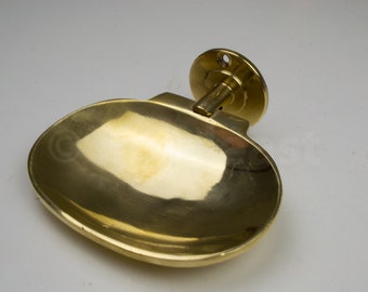 Solid Brass Soap Dish, Wall Soap Holder, Moroccan Handmade Brass Soap Dish