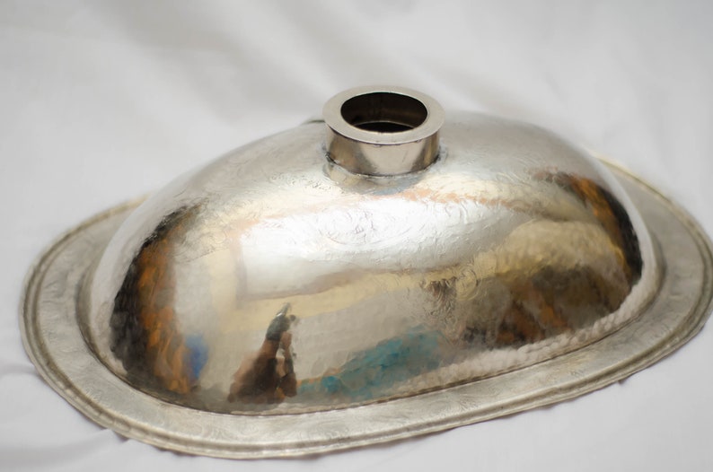 German Silver Sink Handcrafted Drop In Powder Room Sink Etsy
