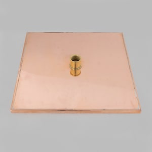 Copper Rain Shower Head, Customised Square Shower Head