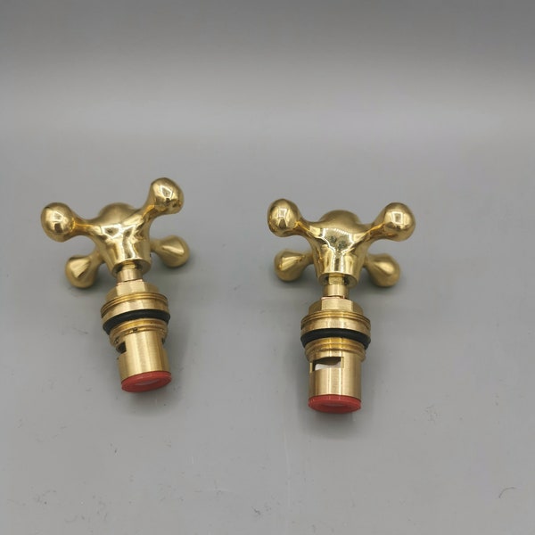 Ceramic Bathroom Faucet Handles Etsy