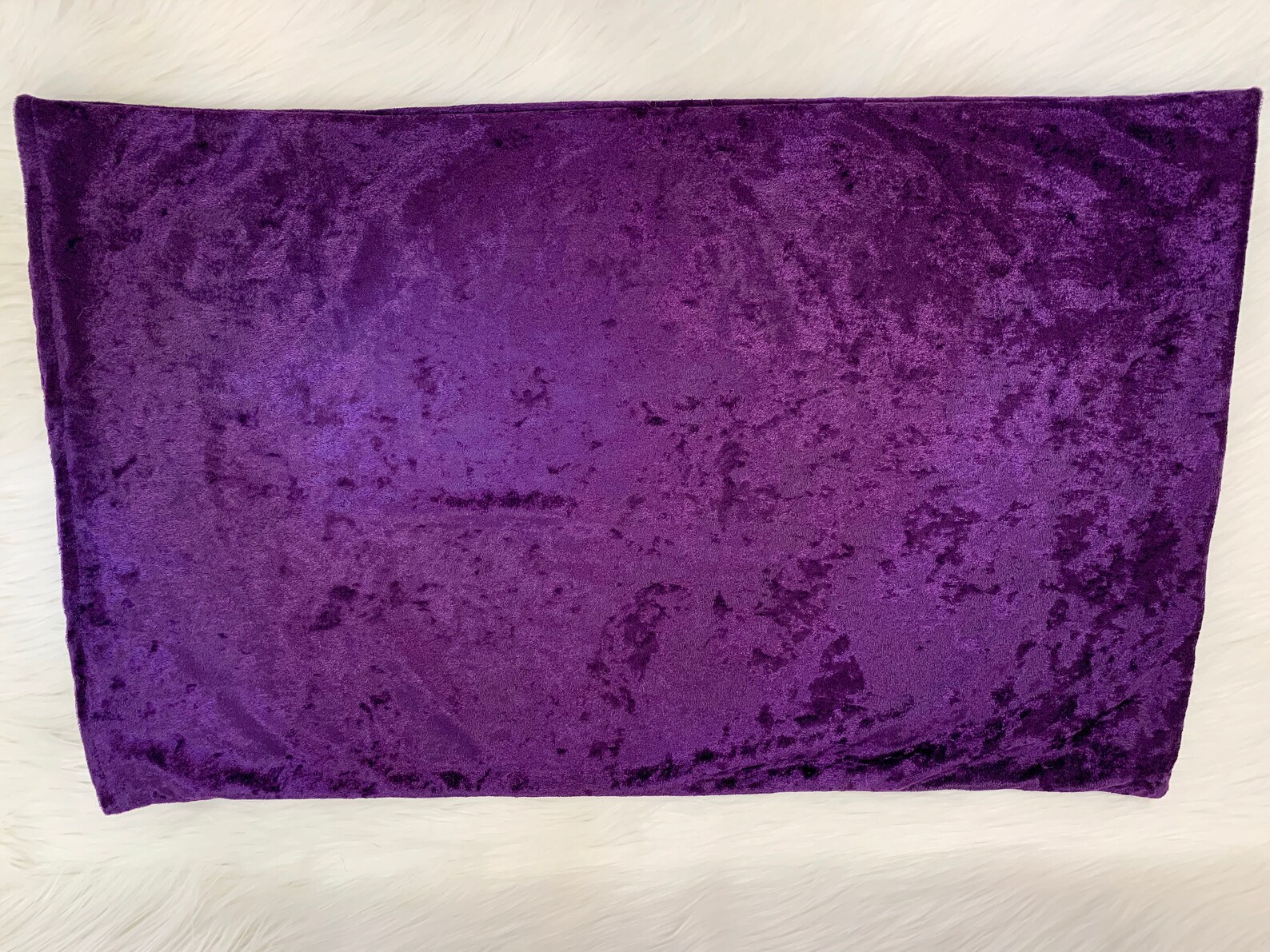 Gothic Home Decor Purple Velvet Pillow Case Elegant Bedroom Decor