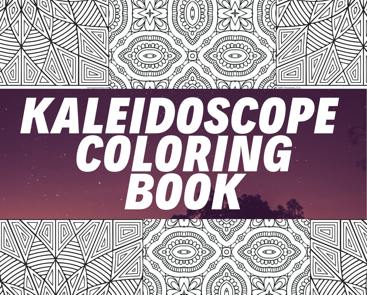  Kaleidoscopes Volume 2 (Kaleidoscope Adult Color Books