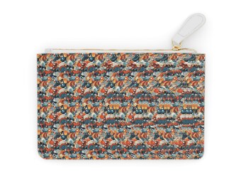 TWIST STEREOGRAM Mini CLUTCH Tasche, schick und handlich, mit Magic Eye Print