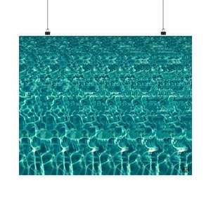 Octopus Stereogram Poster, Unframed 11x9, 14x11, 18x14, 20x16, 24x20 Premium Matte, Museum-grade Paper, Magic Eye Print