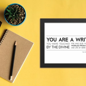 Writing Inspiration Digital Print / PRINTABLE ART / the Writing ...