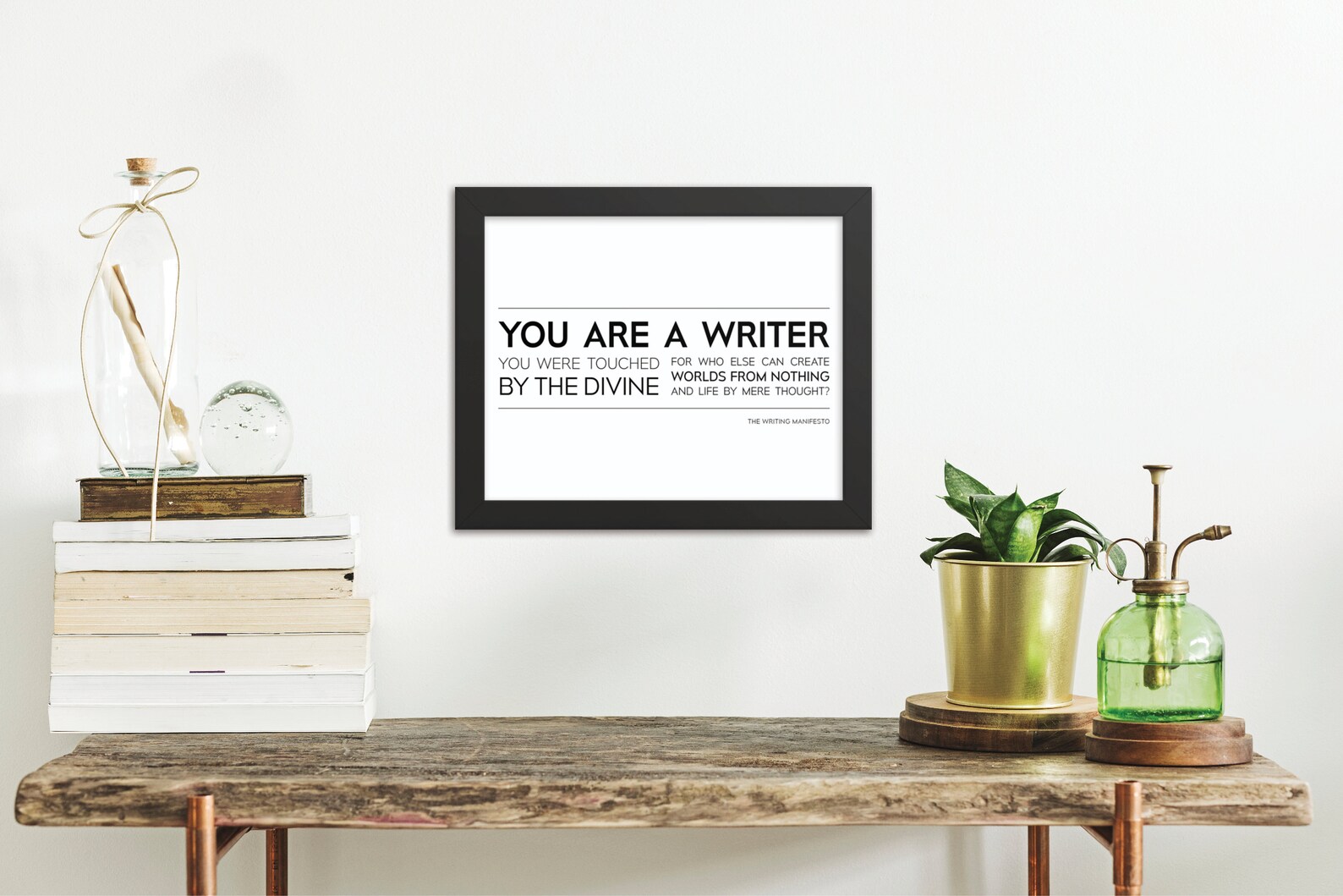 Writing Inspiration Print Motivational Quotes for Authors &amp; - Etsy