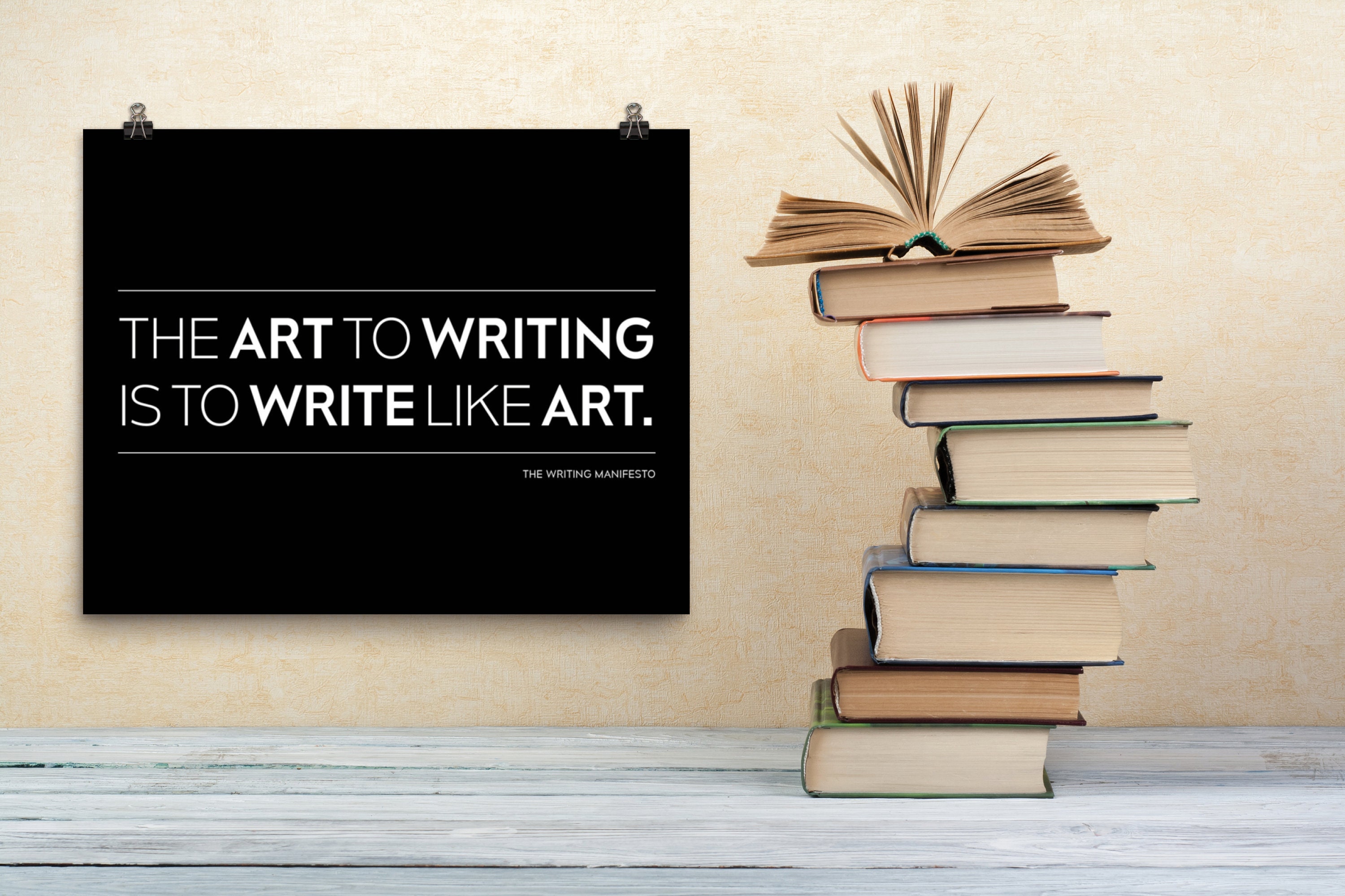 Inspirational Literary Wall Art for Writers & Authors / Cure Etsy