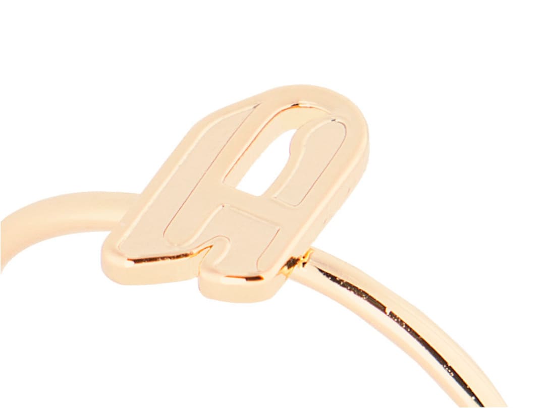 Initial Ring - Alphabet A - Etsy
