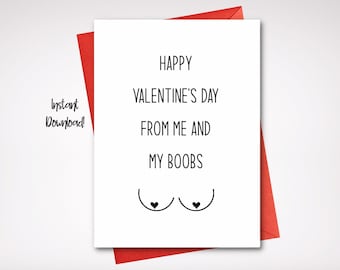 ADULT Valentine Card A7 Card INSTANT DOWNLOAD