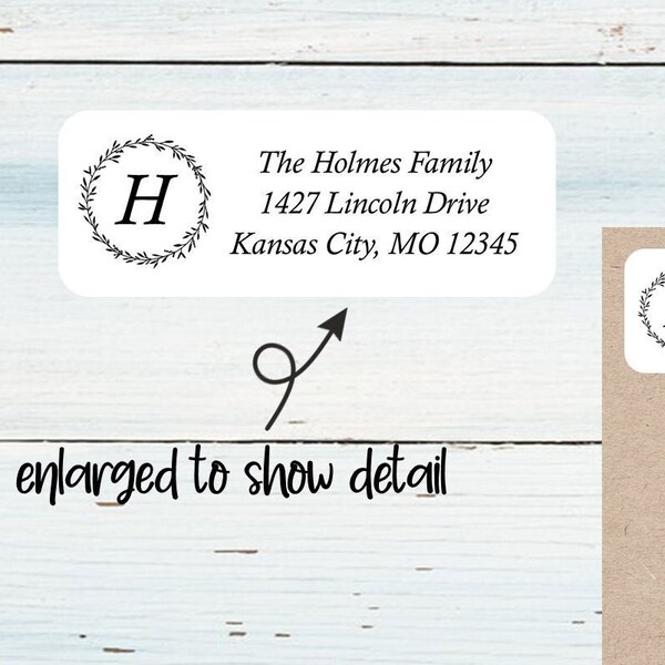 Return Address Labels. Free Shipping Etsy