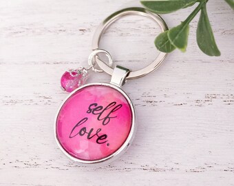 Inspirational Keychain Key Ring