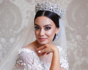 bridal crown etsy
