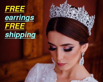 bridal crown etsy