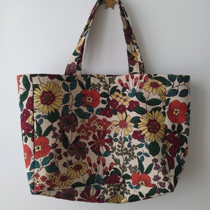 Tote bag en jacquard image 1