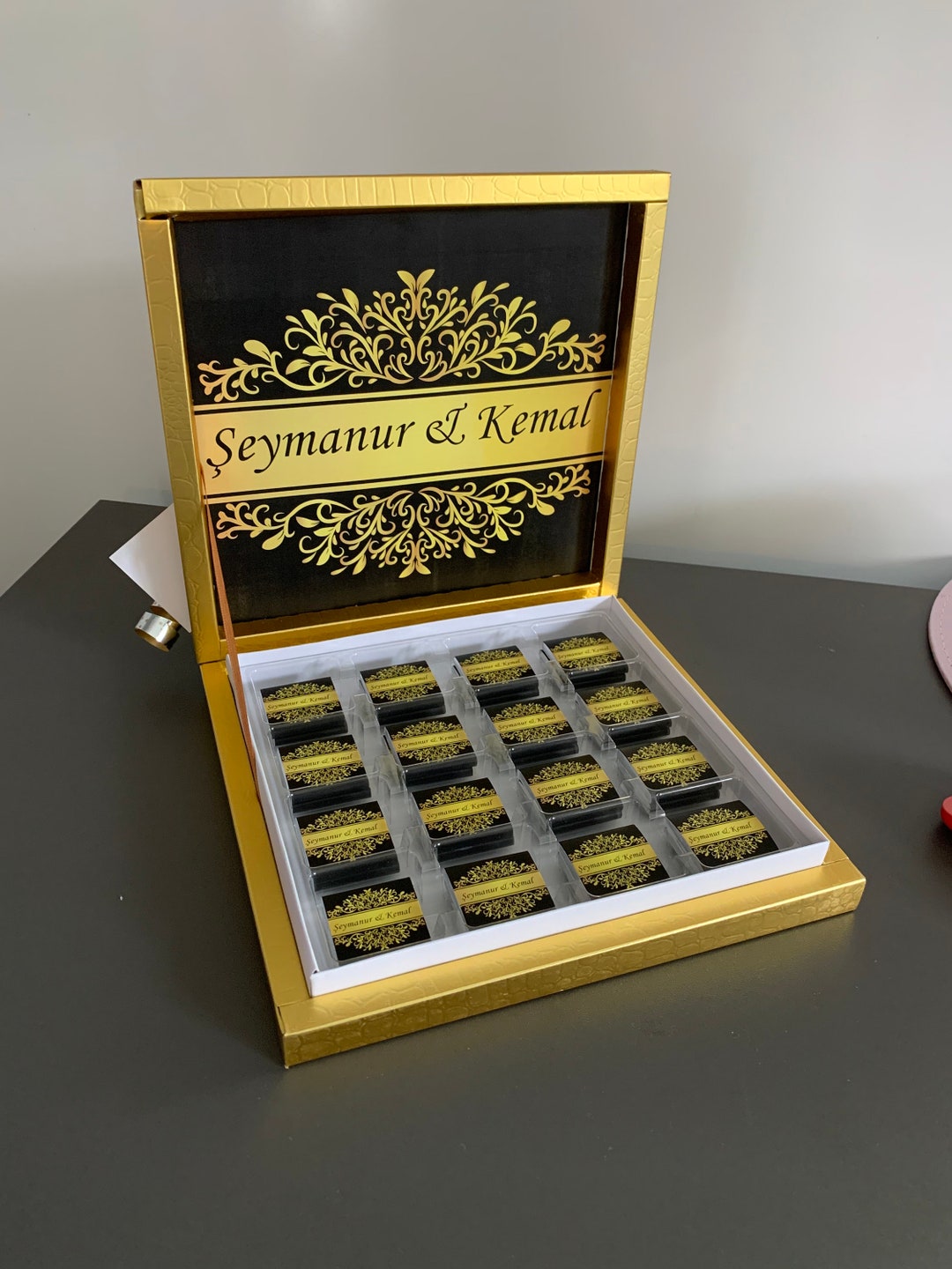 Box of 16/32/48 Custom Chocolates Etsy New Zealand