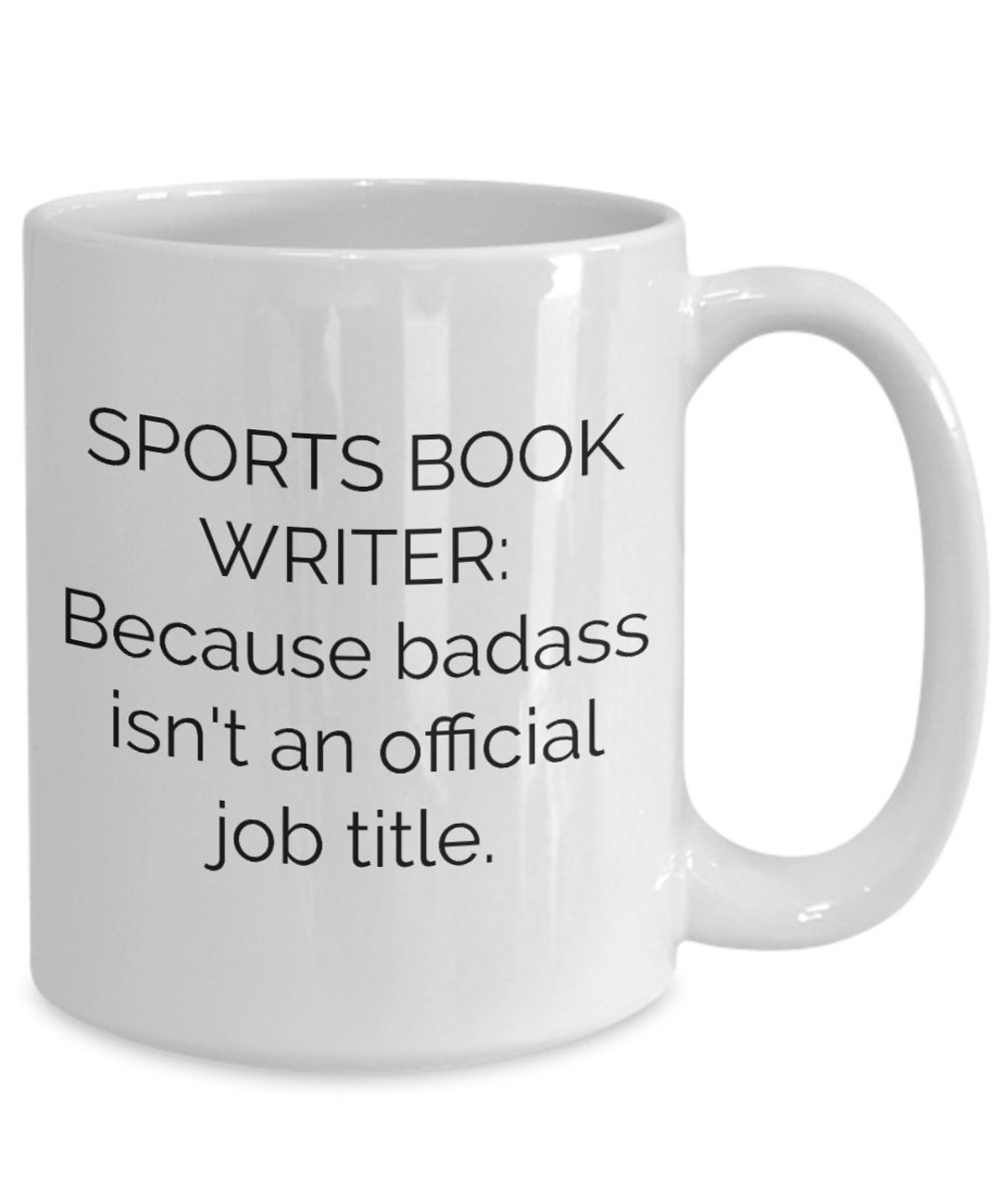 Best Sports Book Writer Coffee Mug Journalist Editor Gift Etsy UK