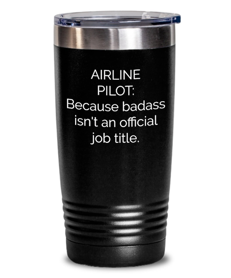 Best Airline Pilot Tumbler Flight Professional Aircraft Etsy