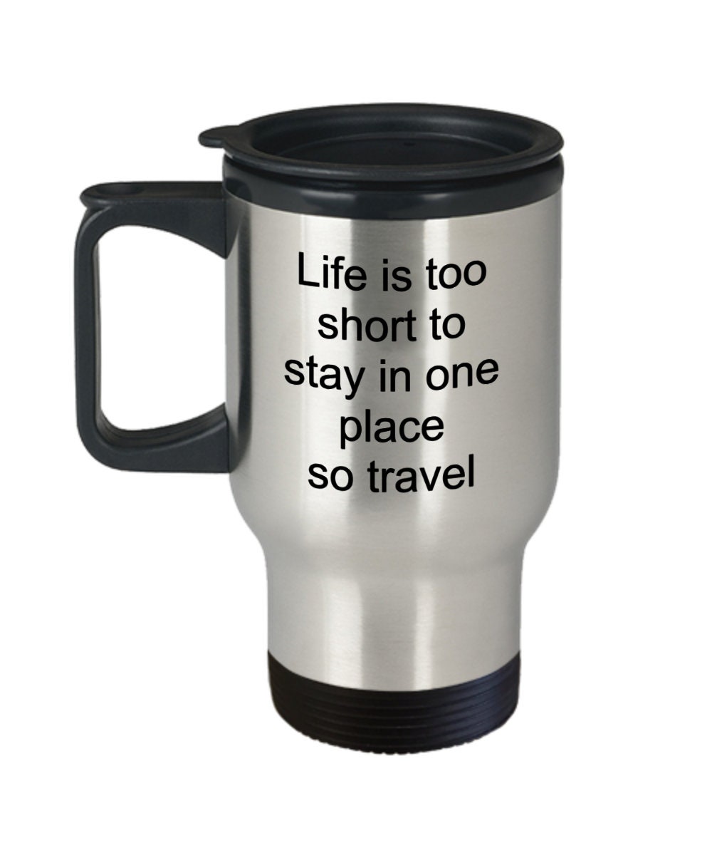 Strength & Courage 18oz Coffee Mug Travel Mug – Small Town Charm YMM