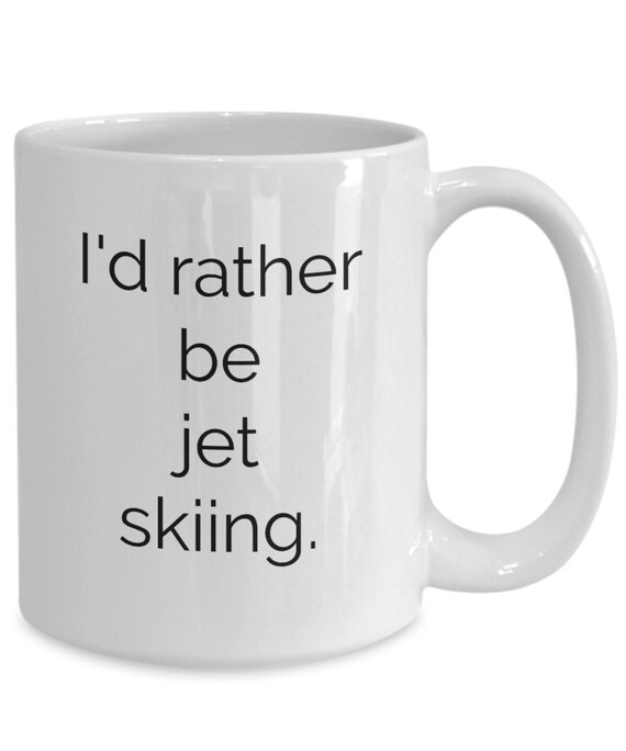 Jet Ski White Ceramic Mug Jet Ski White Ceramic Mug