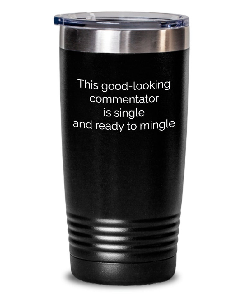 birthday present items sports announcer athlete professionalfathers day Funny tumbler gift for commentator