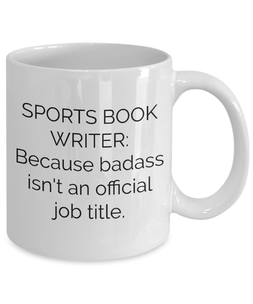 Best Sports Book Writer Coffee Mug Journalist Editor Gift Etsy UK