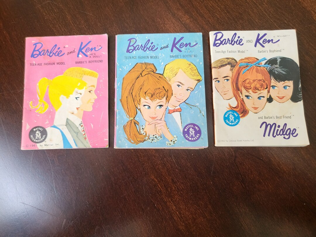 Vintage Barbie Fashion Booklets: 1961 & 1962 Reference Guides - Etsy