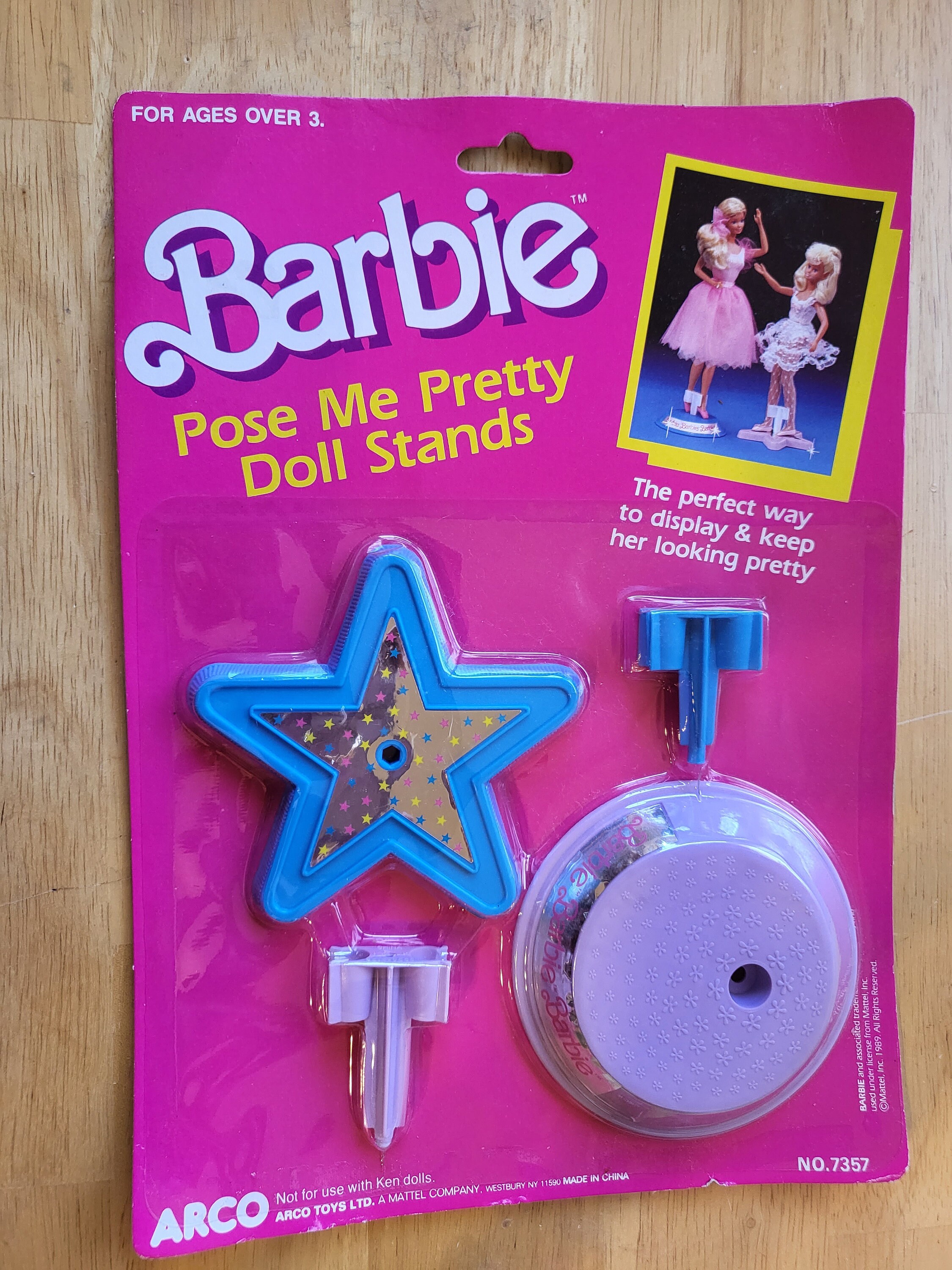 Vintage Barbie Doll Stands Pose Me Pretty Doll Stands 1989 