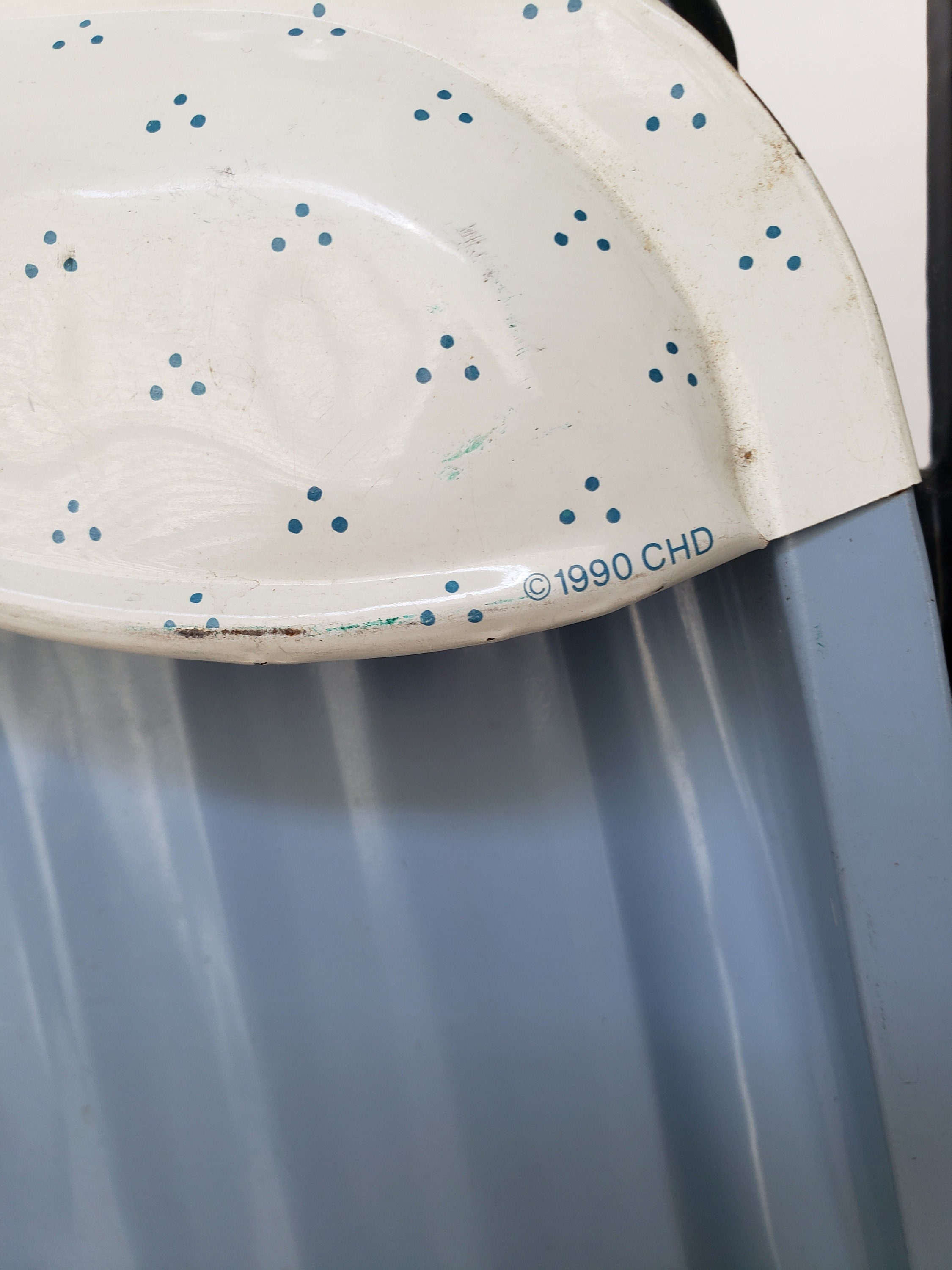 Vintage Kitchen Dustpan Farmhouse Dustpan Pastel Blue Kitchen Etsy