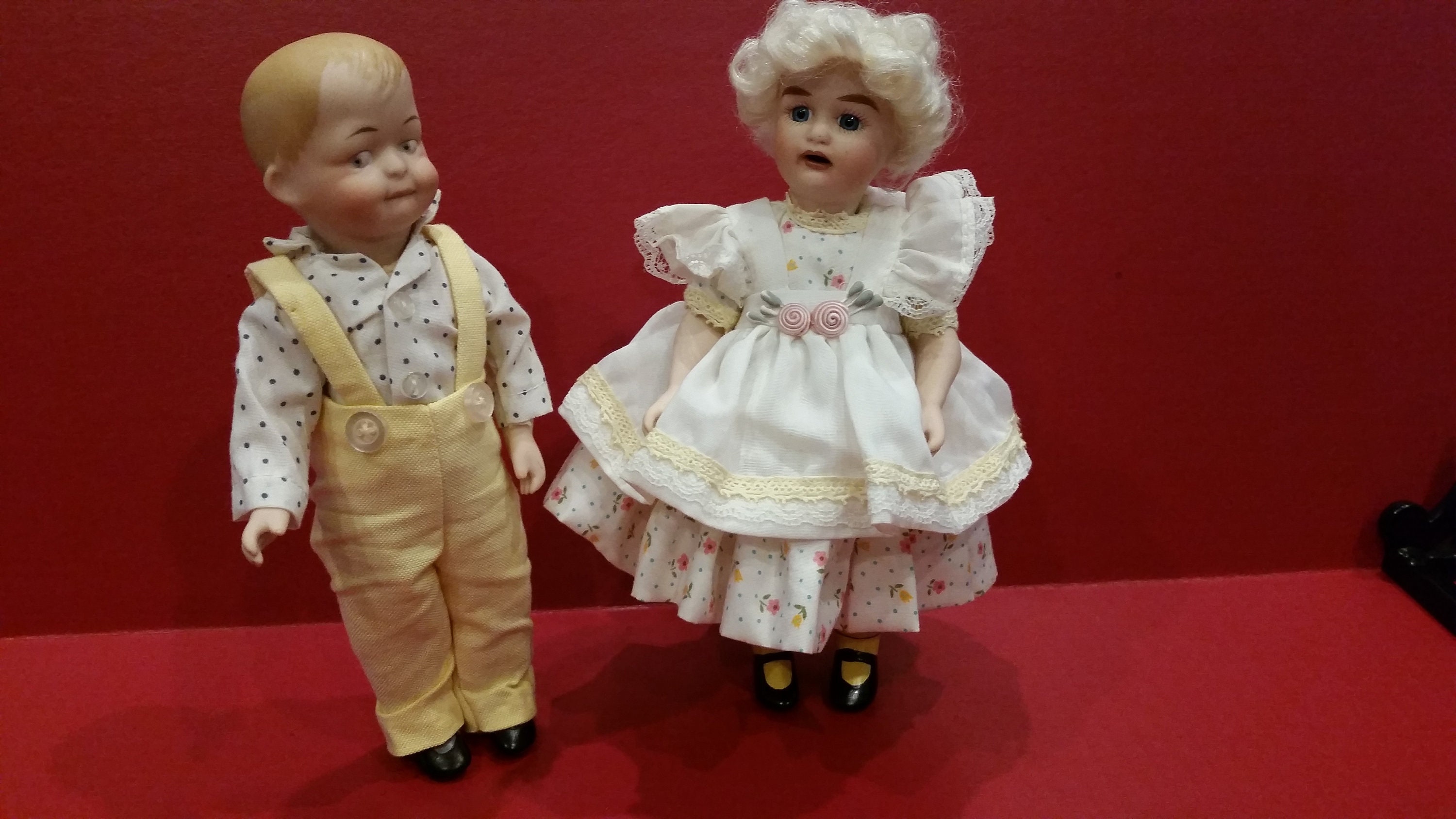 jack and jill porcelain dolls