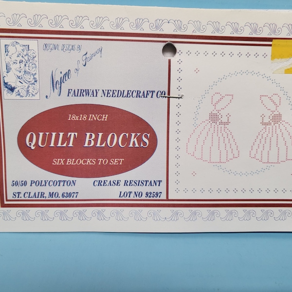 Quilt Blocks Fairway Needlecraft Etsy