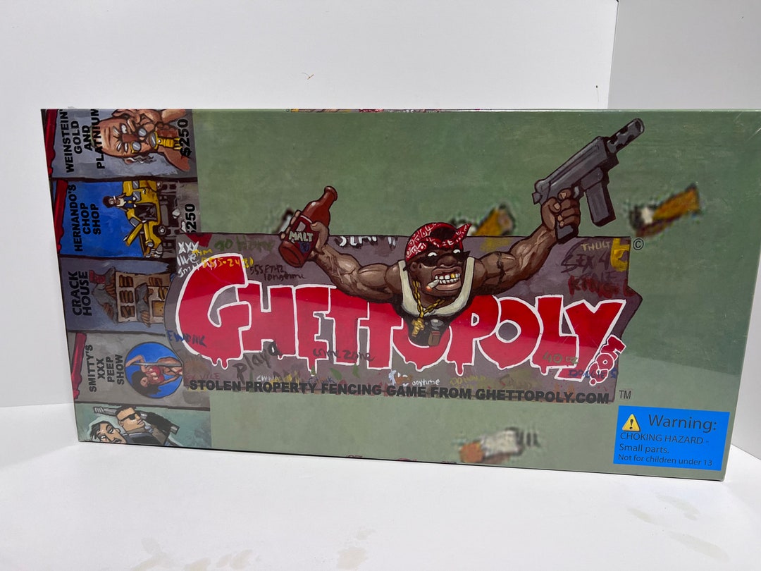 Ghettopoly 2003 Factory Sealed Very Rare Etsy