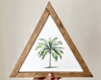 Palm tree Sign / UV printed sign / Beach sign