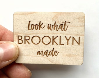 Look what I made kids magnet/ kids magnet / fridge magnet / custom kids magnet / personalized kids fridge magnet