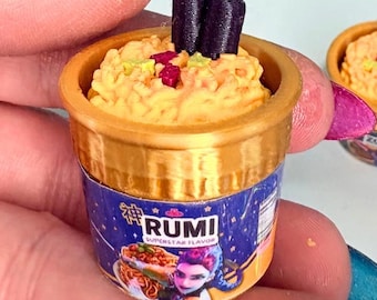 Kpop Huntrix Ramen Clicker Keychain | Rumi Mira Zoey Ramyun Demon Hunter Merch