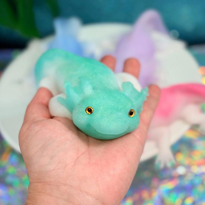 Axolotl Taba Squishy Toy Soft Stretchy Silicone Sensory Toy