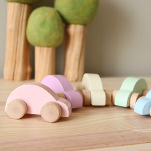 Pastel hotsell wooden toys