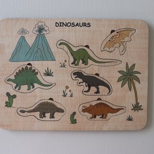 Wooden Dinosaurs Puzzle