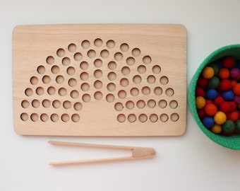 Wooden Rainbow Board
