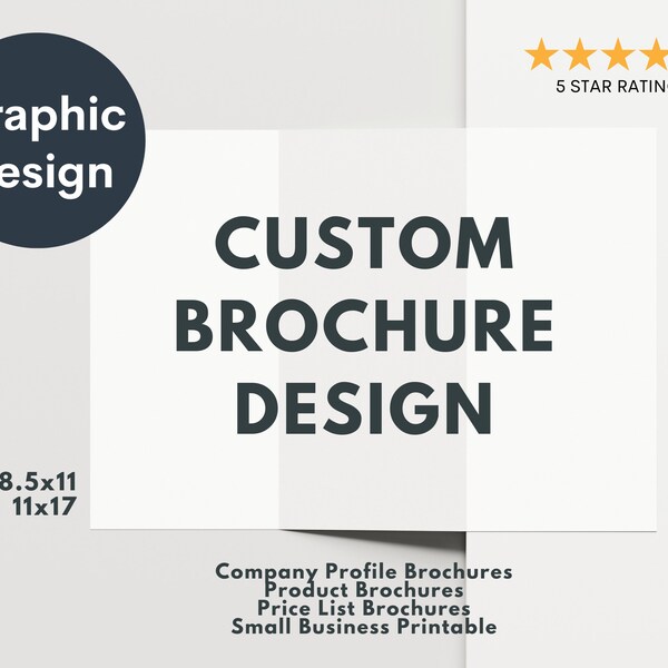 Custom Brochure - Etsy