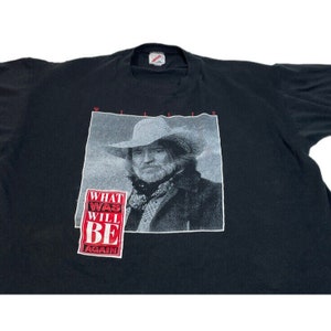 Vintage 1994  Willie Nelson Benefit Lancaster Texas XL Concert Graphic Tee Shirt